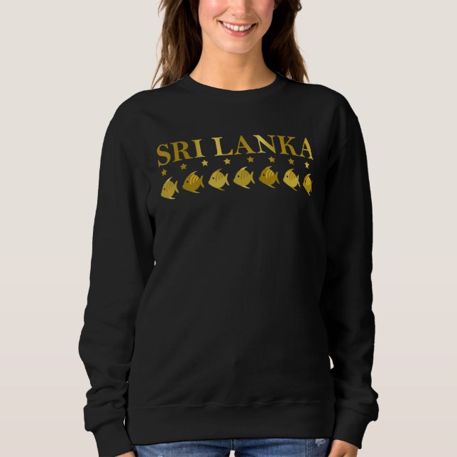 Sudadera Sri Lankah Truly amazing traveling Island (Anverso)