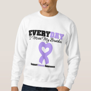 Sudadera Srta. de general Cancer Every Day I mi Brother