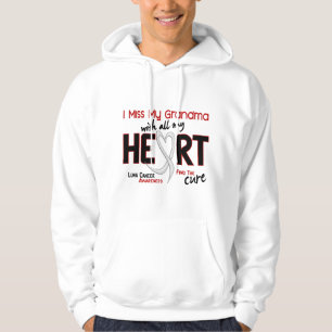 Sudadera Srta. My Grandma del cáncer de pulmón I