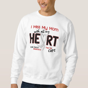Sudadera Srta. My Mom del cáncer de pulmón I