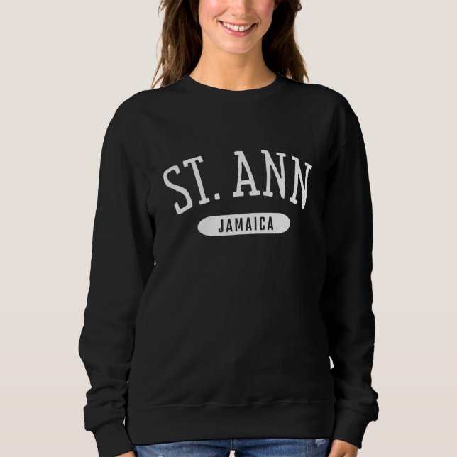 Sudadera St Ann College Style Saint Ann Jamaica (Anverso)