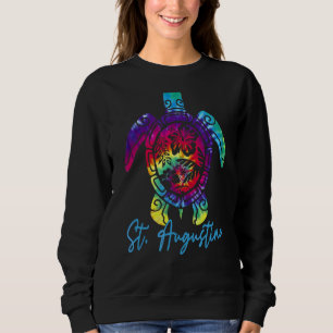 Sudadera St Augustine Tie Dye Sea Turtle Familiar Va