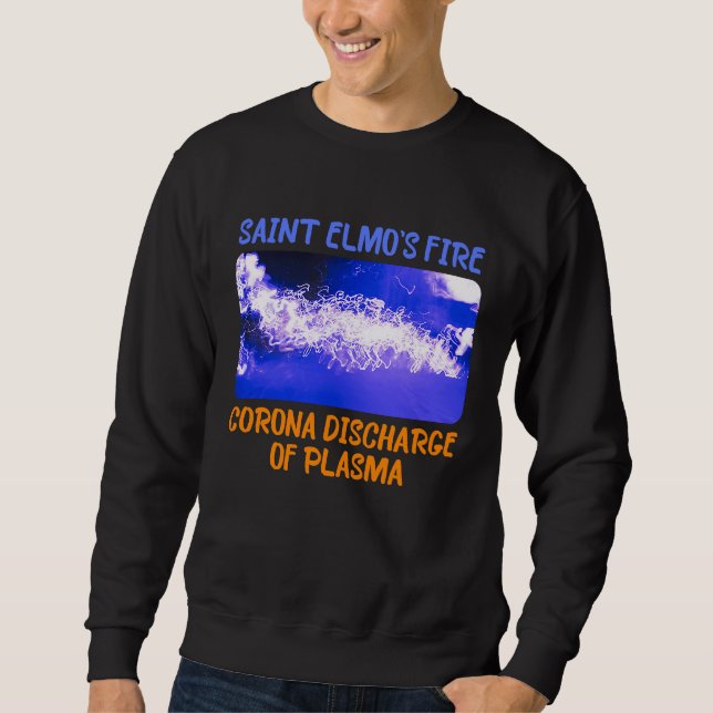 Sudadera St Elmo's Fire Corona Discharge Plasma (Anverso)