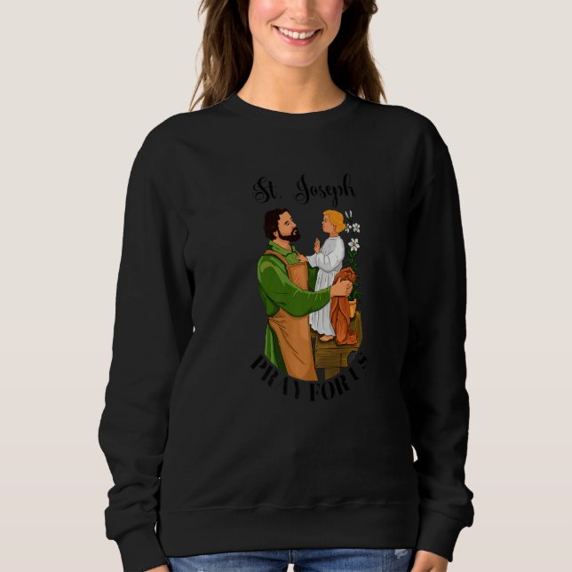 Sudadera St Joseph and Child Jesus Consecration Catholic Sa (Anverso)