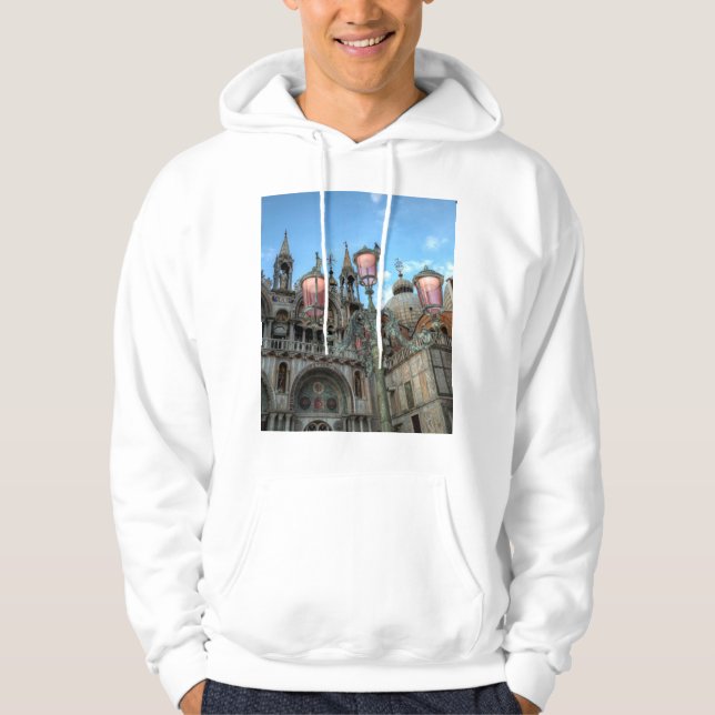 Sudadera St. Marks and Lamp, Venecia, Italia (Anverso)