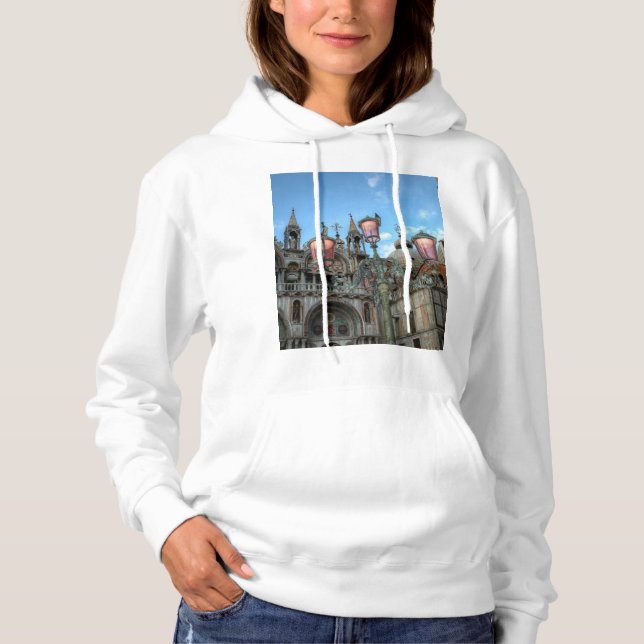 Sudadera St. Marks and Lamp, Venecia, Italia (Anverso)