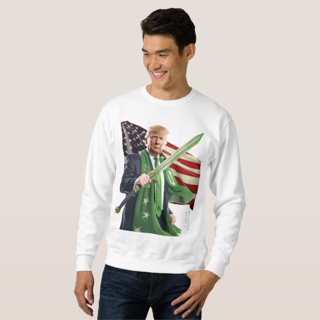 Sudadera St. Paddy de Trump (Anverso completo)