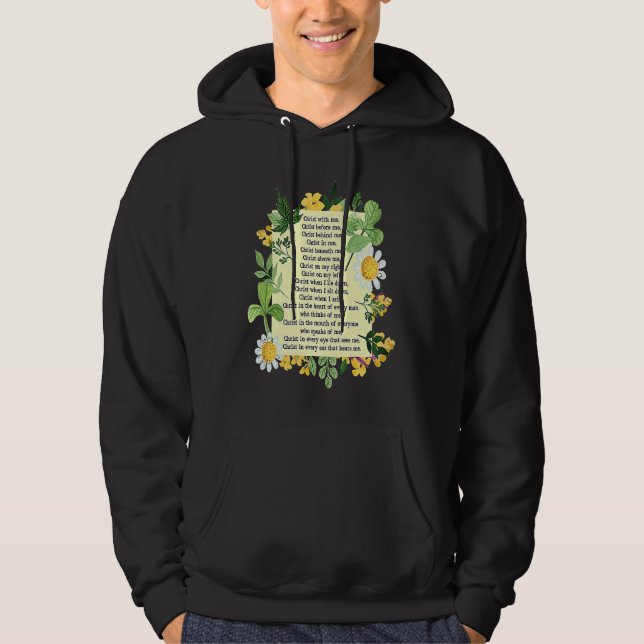 Sudadera St Patrick Breastplate Prayer Patrick's Day Cathol (Anverso)