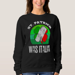 Sudadera St Patrick Fue El Gorra Italiano Del Día De San Pa