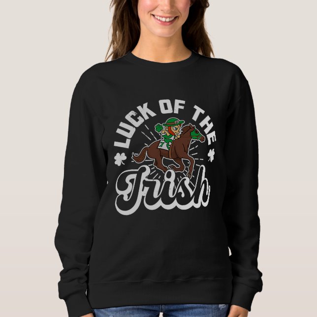 Sudadera St Patrick's Day Irish Ireland Booze Gaelic Drinki (Anverso)