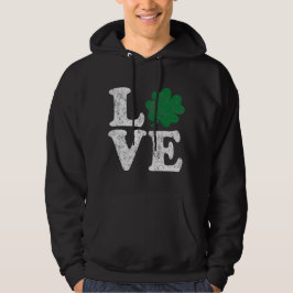 Sudadera St Patrick's Day LOVE Shamrock Irish