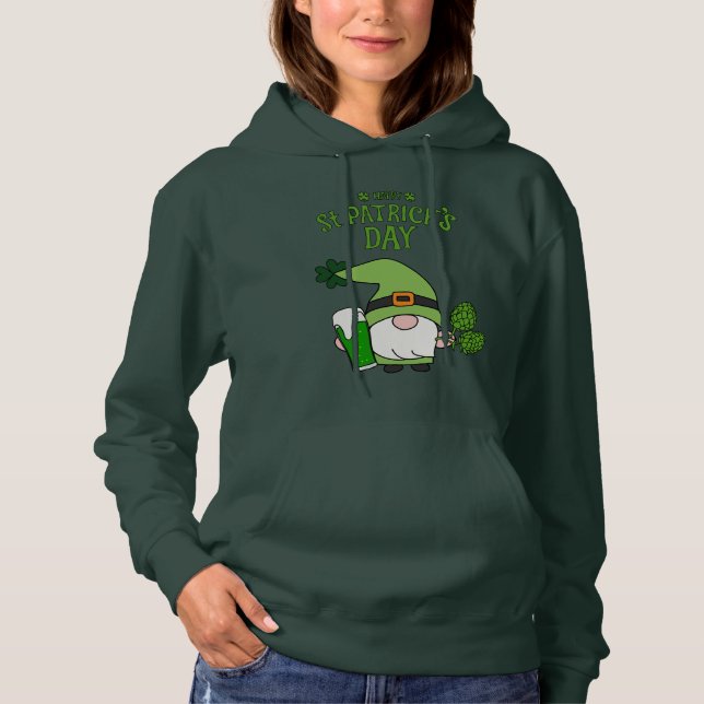 Sudadera St. Patrick's Day Lucky Hoodie (Anverso)