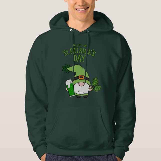 Sudadera St. Patrick's Day Lucky Hoodie (Anverso)