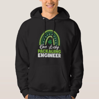 Sudadera St Patricks Day One Lucky Packaging Engineer