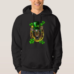 Sudadera St Patricks Day Shamrock Funny Lucky Cow Heifer H