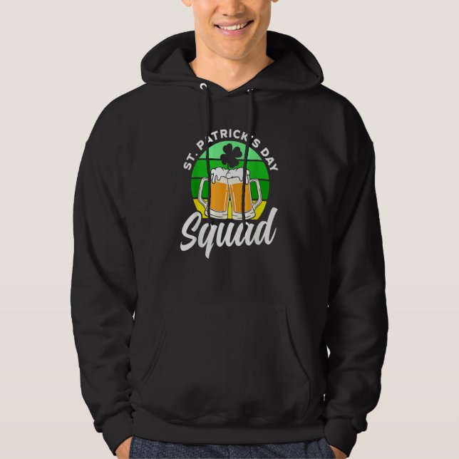 Sudadera St Patrick's Day Squad Team Ireland St Patricks Da (Anverso)