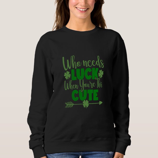Sudadera St Patricks Day Women Boys Kids Men 64 (Anverso)
