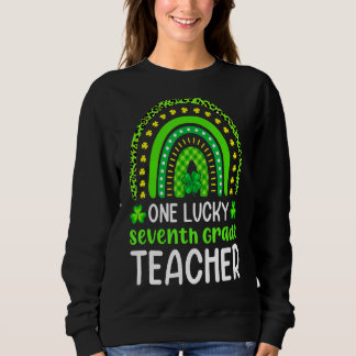 Sudadera St Patricku2019s Día Uno Sétimo Leopard