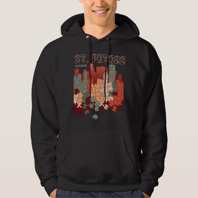 Sudadera St Peters In Missouri Travel Souvenir (Anverso)