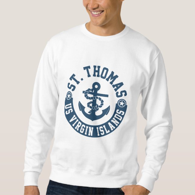 Sudadera St Thomas los E.E.U.U. Islas Vírgenes (Anverso)