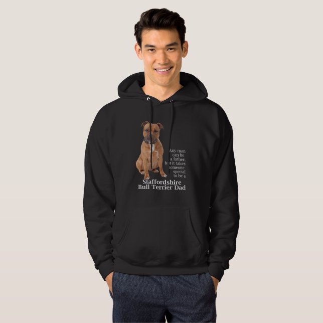 Sudadera Staffie Dad Hoodie (Anverso completo)