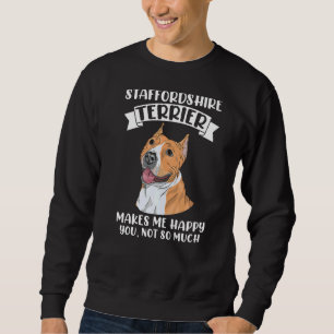 Sudadera Staffordshire Terrier Convierte En Propietario Mas