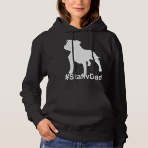 Sudadera Staffy Dad con Staffordshire Bull Terrier Dog Sta