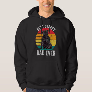 Sudadera Staffy Dad Funny Vintage Staffordshire Bull Terrie