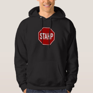 Sudadera ¡STAHP! Rótulo