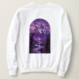 Sudadera Stained Glass Mountain 