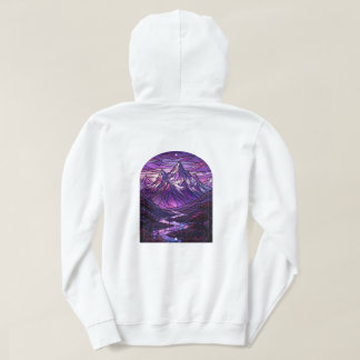 Sudadera Stained Glass Mountain