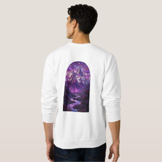 Sudadera Stained Glass Mountain 