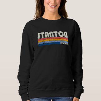 Sudadera Stanton Kentucky, estilo retro vintage de los años