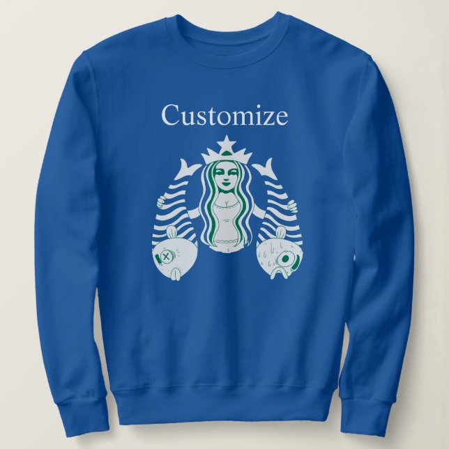 Sudadera Star-Crown Queen Mermaid Thunder_Cove (Anverso del diseño)