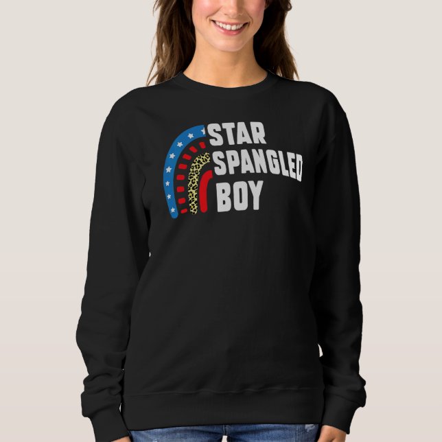 Sudadera Star Spangled Boy 4 De Julio (Anverso)
