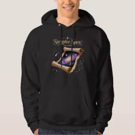Sudadera "Stargazer Spirit" Cosmic Nebula Scroll Fantasy