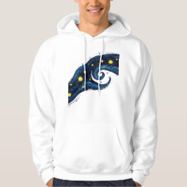 Sudadera Starry Night Tear Art Hoodie