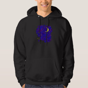 Sudadera Starry Sky A Cat Y The Moon - Dulces Sueños Buenos
