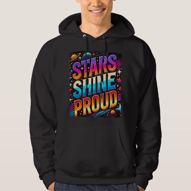 Sudadera Stars Shine Proud (Anverso)