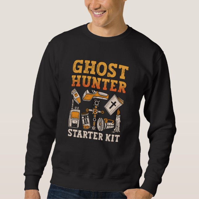 Sudadera Starter Kit Ghost Hunter Caza de Fantasma Paranorm (Anverso)