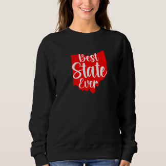 Sudadera State Of Ohio  Best State Ever