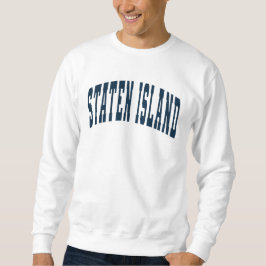 Sudadera Staten Island NYC Vintage College Style