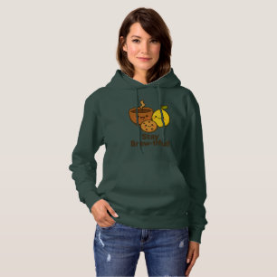 Sudadera Stay Brew-tiful - Café, limón y galleta