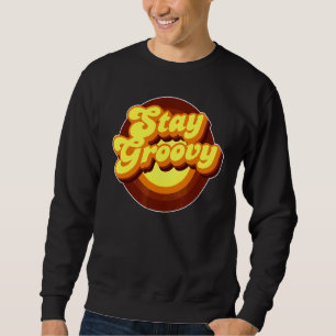 Sudadera Stay Groovy Roller Discoteca Set 70 Costume para W