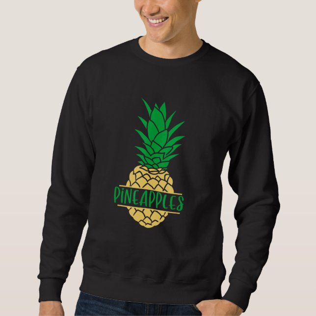 Sudadera Stay Guay Pineapples Hello Summer Pineapple Vacati (Anverso)