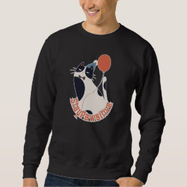 Sudadera Stay Pawsitive Dapper Tuxedo Cat Motivational Swea
