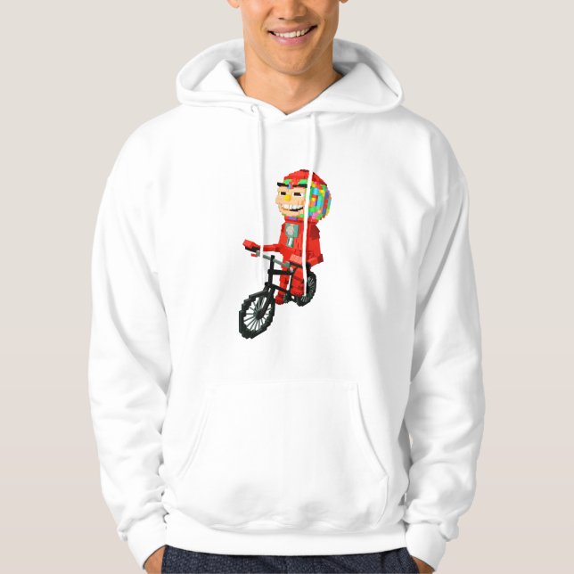 Sudadera Steal a Brainrot Secret Rare Chicleteira Biciclete (Anverso)