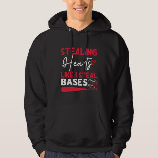 Sudadera Stealing Hearts Bases Baseball Player