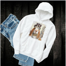 Sudadera Steampunk Basset Hound
