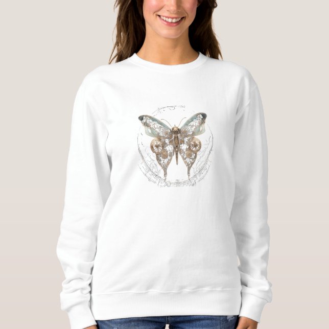 Sudadera Steampunk Butterfly Shirt  (Anverso)